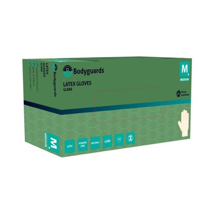 Bodyguards GL888 Powder Free Latex Disposable Gloves Bodyguards
