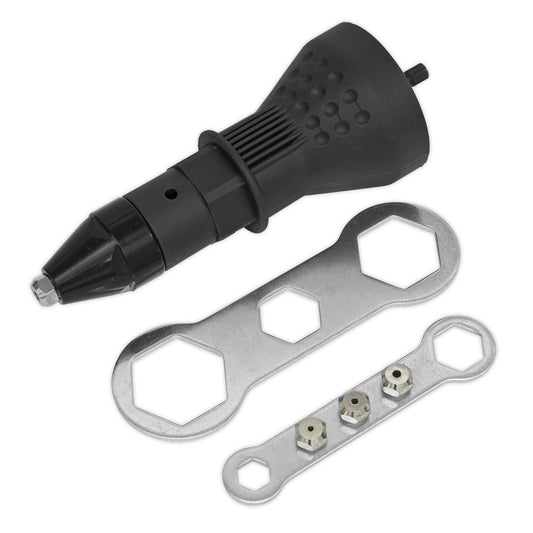 Sealey DRA01 Riveter Adaptor Drill Powered Sealey