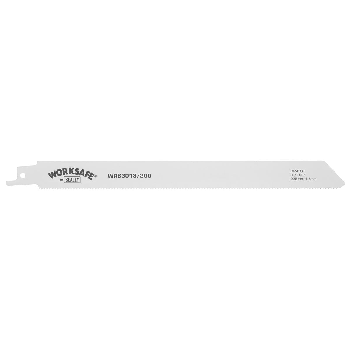 Sealey WRS3013/200 Reciprocating Saw Blade 225mm 14tpi - Pack of 5 Sealey