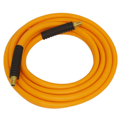 Sealey AHHC20 Air Hose 20m x Ø8mm Hybrid High-Visibility with 1/4"BSP Unions Sealey