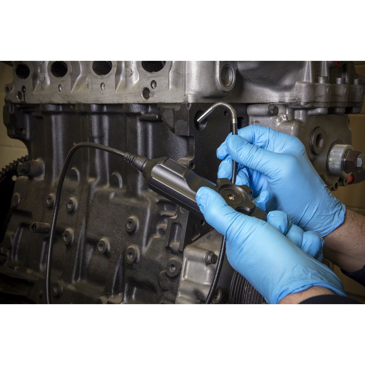 Sealey VS8233A Video Borescope Ø6mm - Articulated Sealey