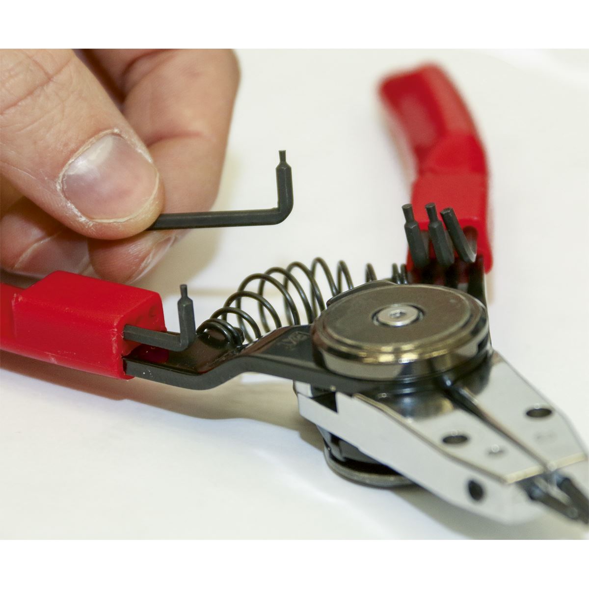 Sealey AK8453 Circlip Pliers Set Internal/External Quick Change Sealey