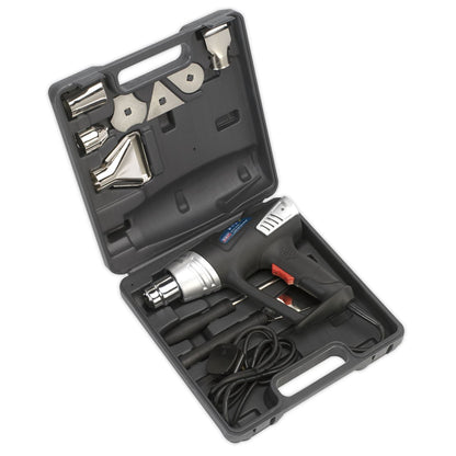 Sealey HS103K Hot Air Gun Kit 2-Step 350°C/600°C Sealey