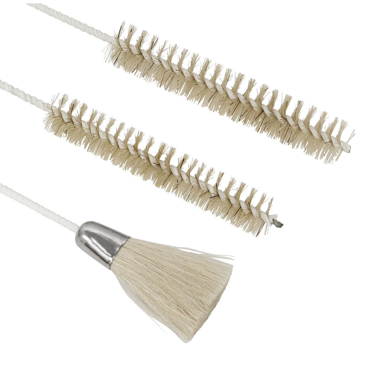 Sealey BSGC/3 Spray Gun Cleaning Brush Set 3pc Sealey