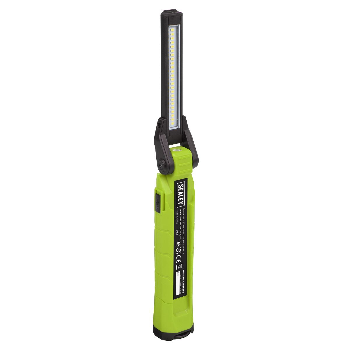 Sealey LED3605G Rechargeable 360° Inspection Light 10W & 2 x 4W SMD LED Green Sealey