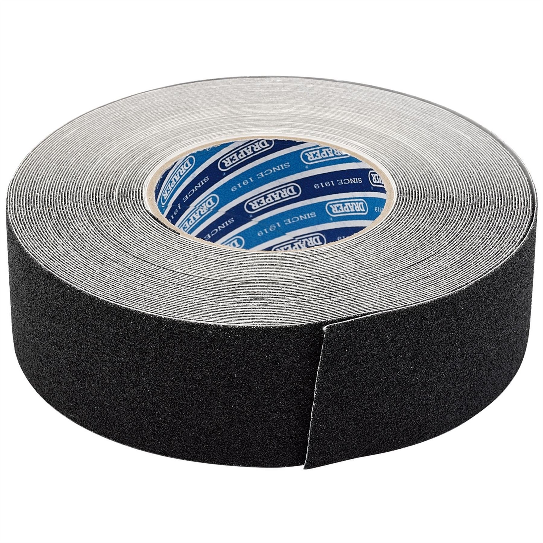 Draper 66234 Heavy Duty Safety Grip Tape Roll 18m x 50mm Black Draper