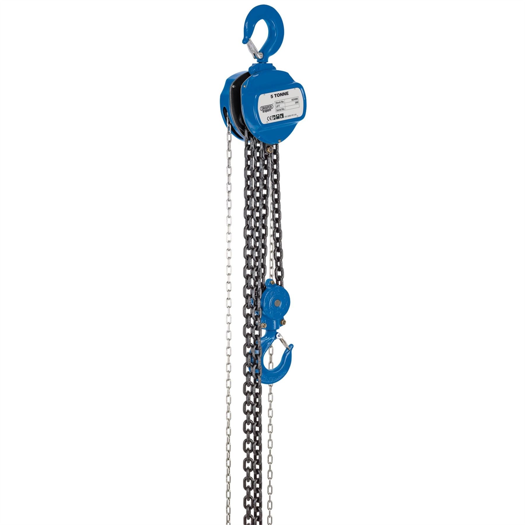 Draper 82466 Chain Hoist/Chain Block 5 Tonne Draper