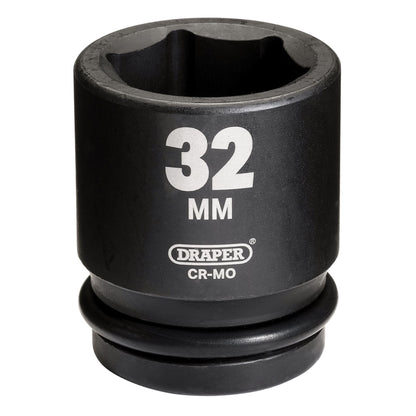 Draper 28743 Hi-TORQ® Impact Socket 3/4" Sq. Dr. 32mm Draper