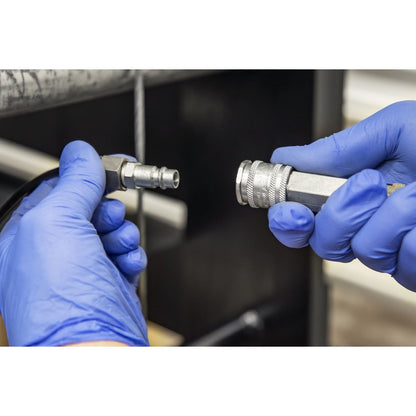 Sealey PPF100S Viking Floor Type Air/Hydraulic Press with Sliding Ram & Foot Pedal 100 Tonne Sealey