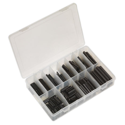 Sealey AB007RP Spring Roll Pin Assortment 300pc - Metric Sealey