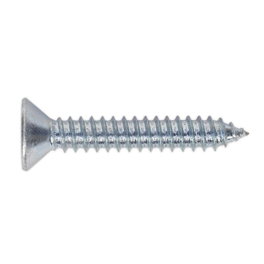 Sealey ST6338 Self Tapping Screw 6.3 x 38mm Countersunk Pozi Pack of 100 Sealey