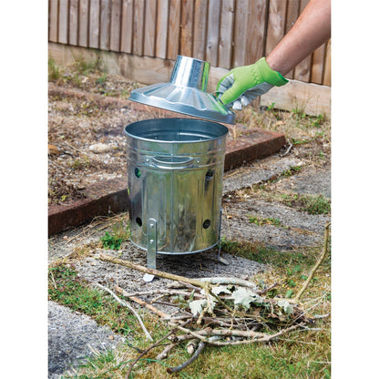 Draper 53250 Galvanised Mini Incinerator 15L Draper