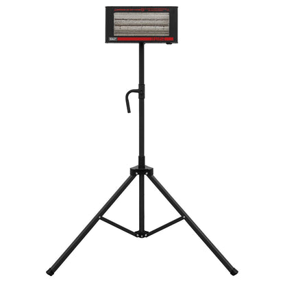 Sealey IR12CT Infrared Quartz Heater with Tripod Stand 230V 1.2kW Sealey