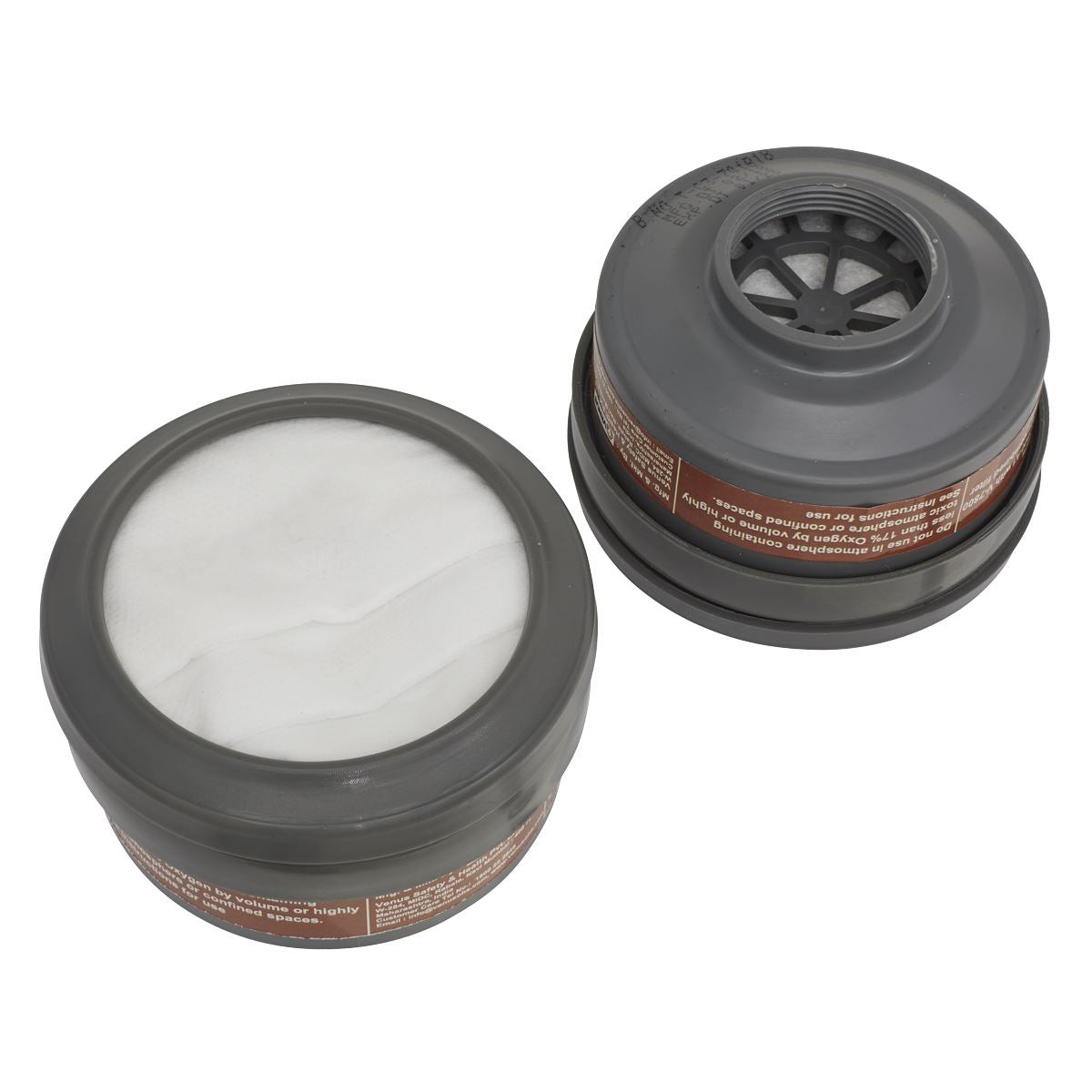 Sealey 9361 A1P2R Filter Cartridge - Pack of 2 Sealey