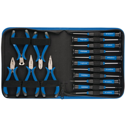 Draper 48958 Precision Pliers and Screwdriver Set 16 Piece Draper