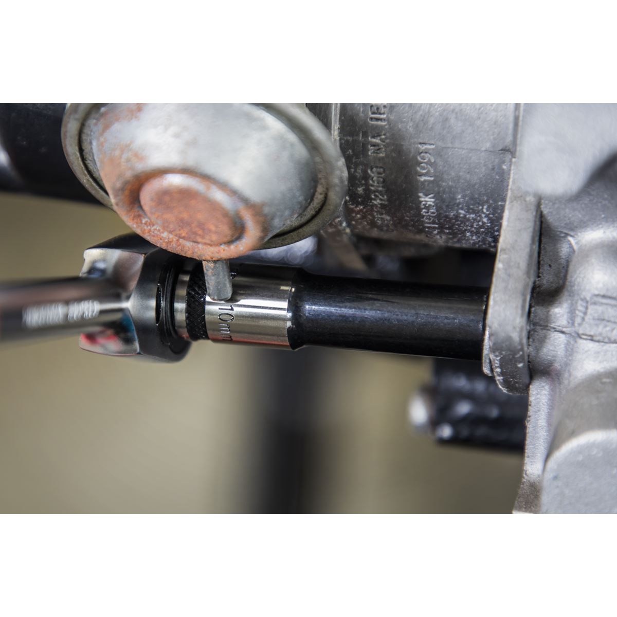 Sealey AK2745B Socket Set 13pc 1/2"Sq Drive Deep Lock-On™ 6pt Metric - Premier Black Sealey