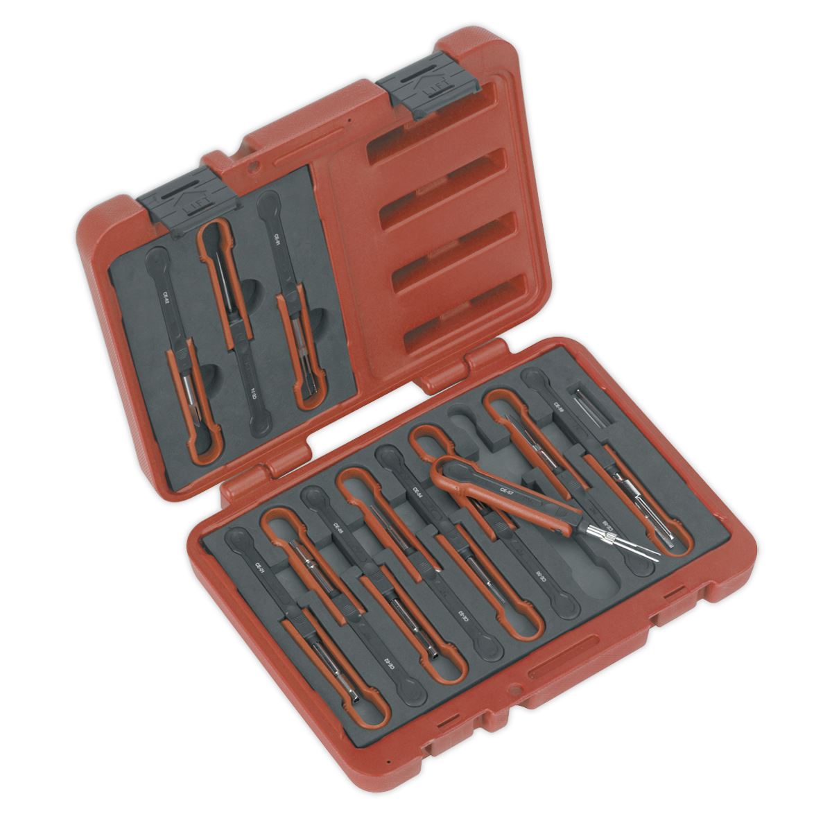 Sealey VS9201 Universal Cable Ejection Tool Set 15pc Sealey