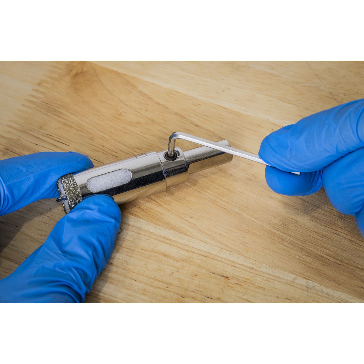 Sealey DHS18 Electroplated Diamond Hole Saw Ø18mm Sealey