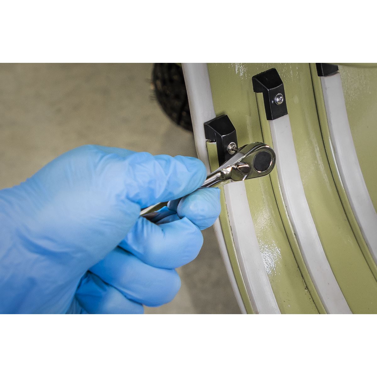 Siegen S01250 Micro Ratchet Wrench & Bit Driver Set 2pc Sealey