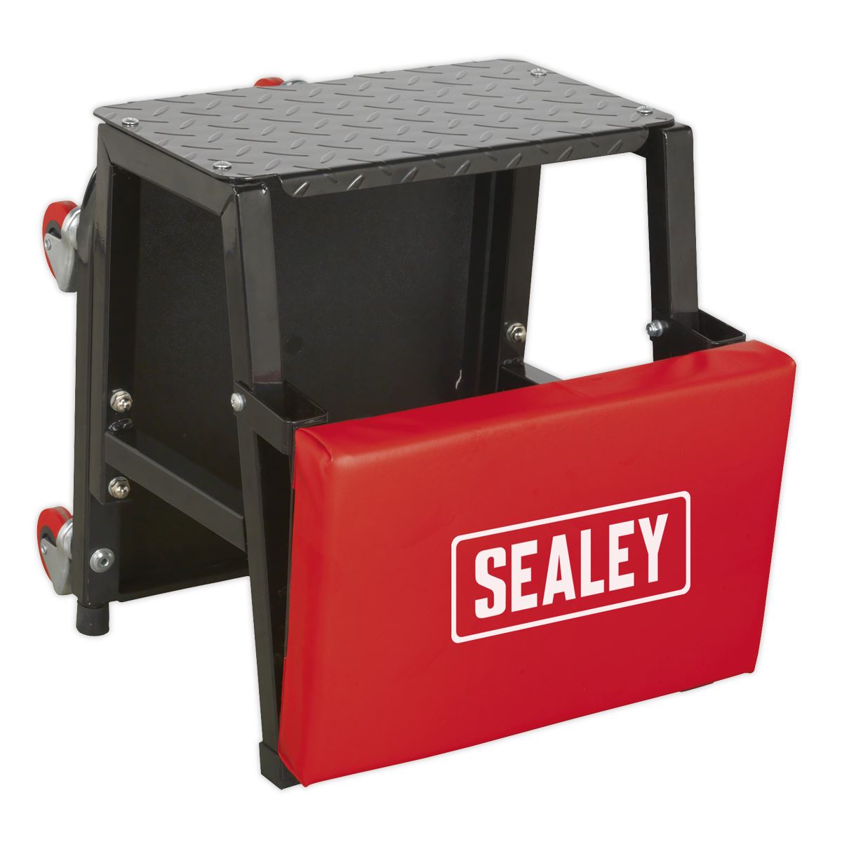 Sealey SCR16 Mechanic's Utility Seat & Step Stool Sealey
