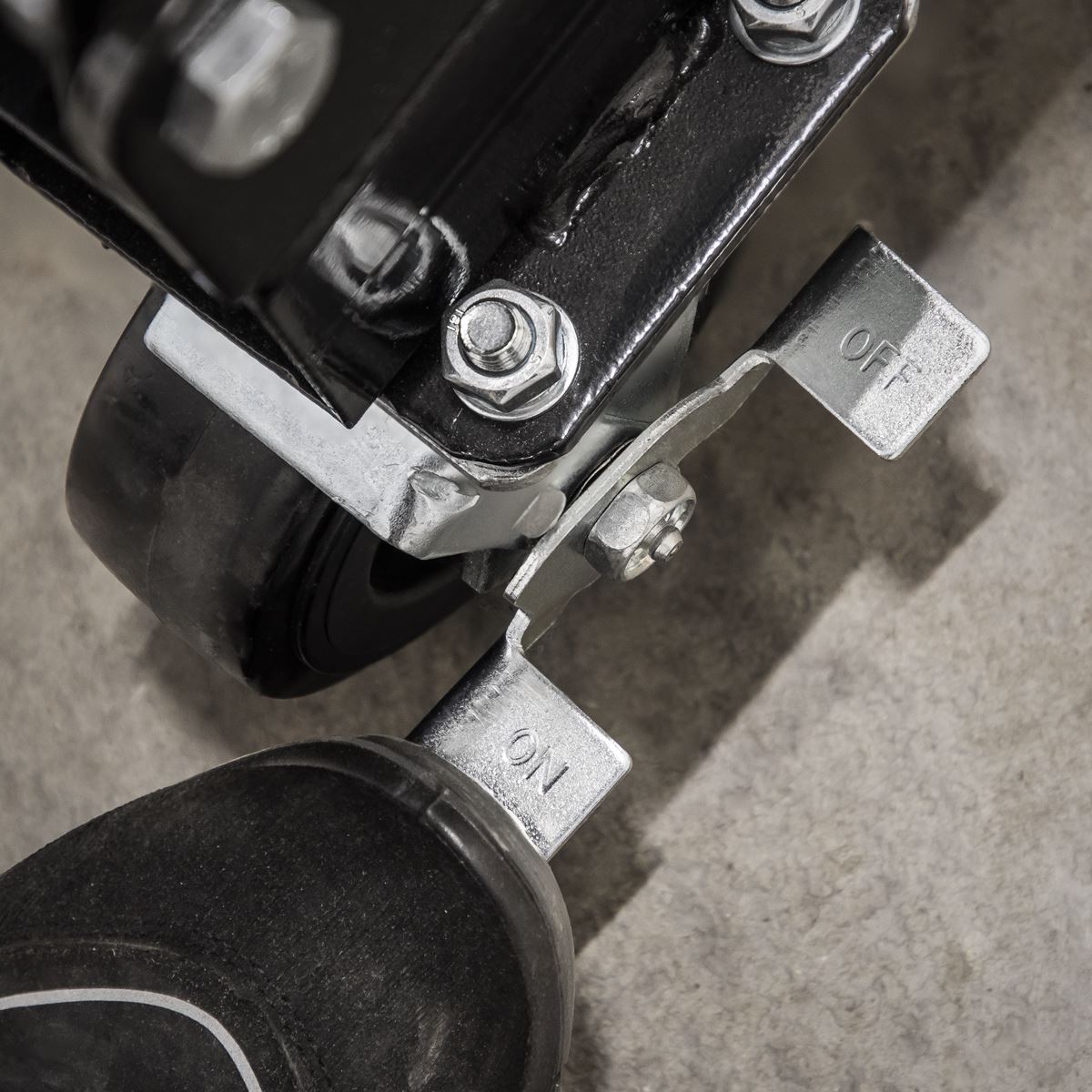 Sealey SG1000KIT Portable Lifting Adjustable Gantry Crane 1 Tonne & Hoist Combo Sealey