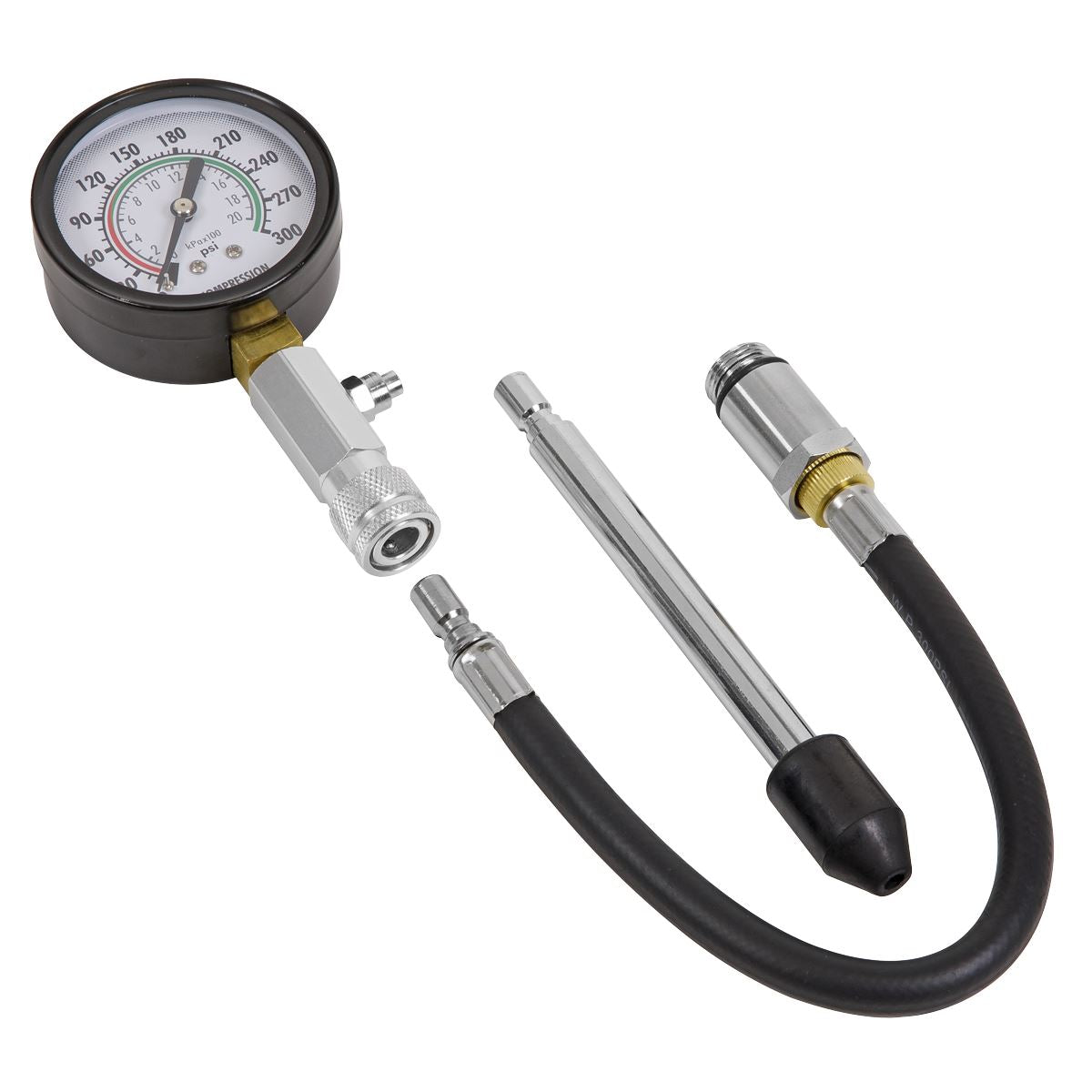 Sealey CT951 Petrol Engine Compression Test Kit 3pc Sealey