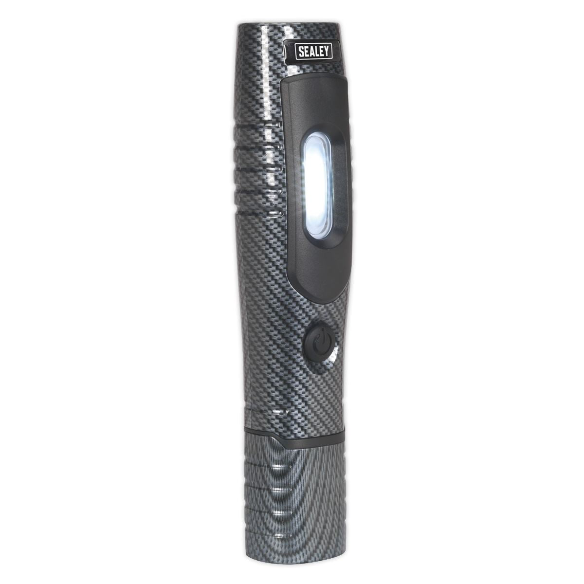 Sealey LED3602CF Rechargeable 360° Inspection Light 4W & 3W SMD LED Carbon Fibre Effect Lithium-ion Sealey
