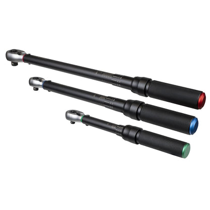 Sealey STW900SETB Torque Wrench Micrometer Style 3pc Set – Premier Black Sealey
