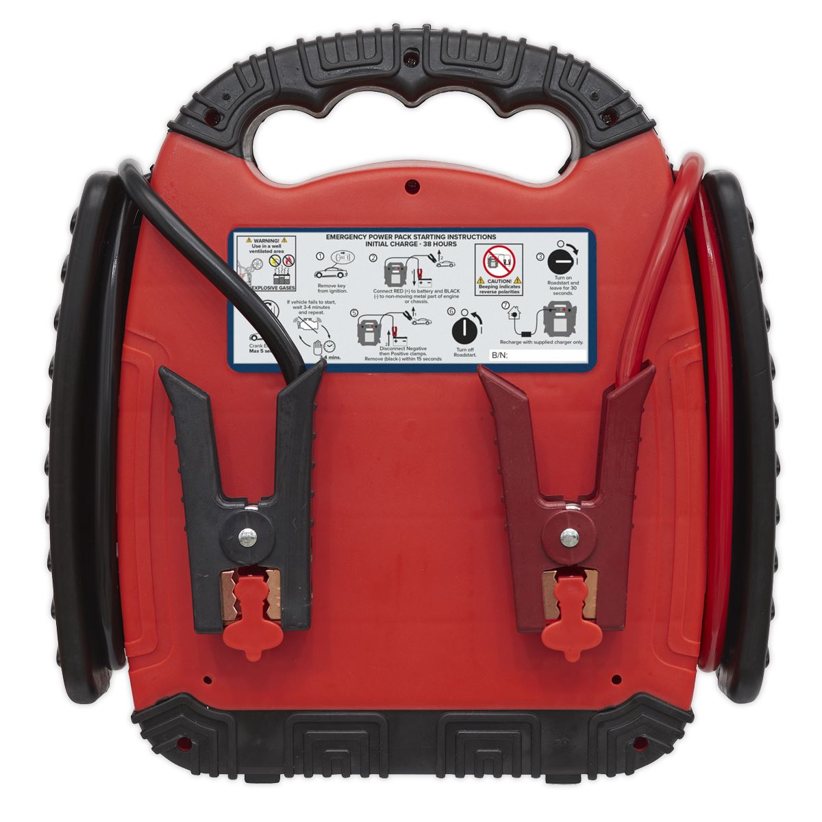 Sealey RS131 RoadStart® Emergency Power Pack 12V 900 Peak Amps Sealey