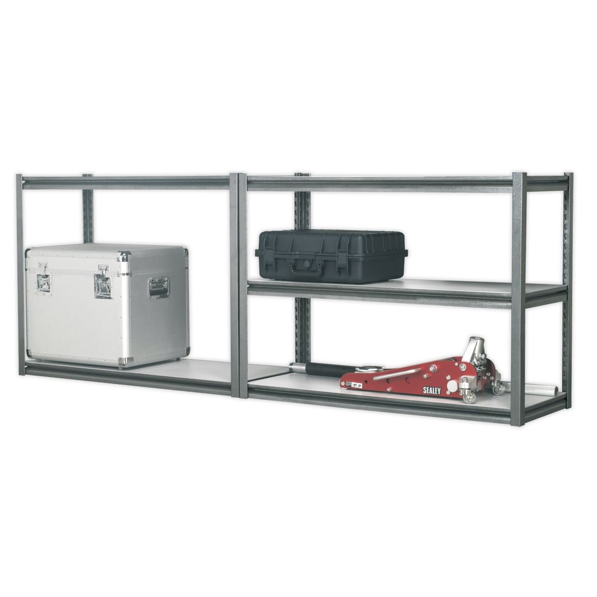 Sealey AP6548 Racking Unit with 5 Shelves 600kg Capacity Per Level Sealey
