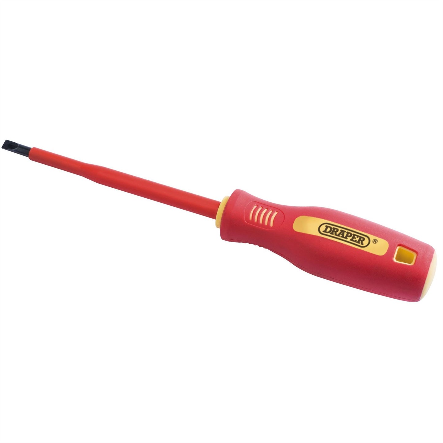 Draper 46518 Fully Insulated Plain Slot Screwdriver 5.5 x 125mm Draper