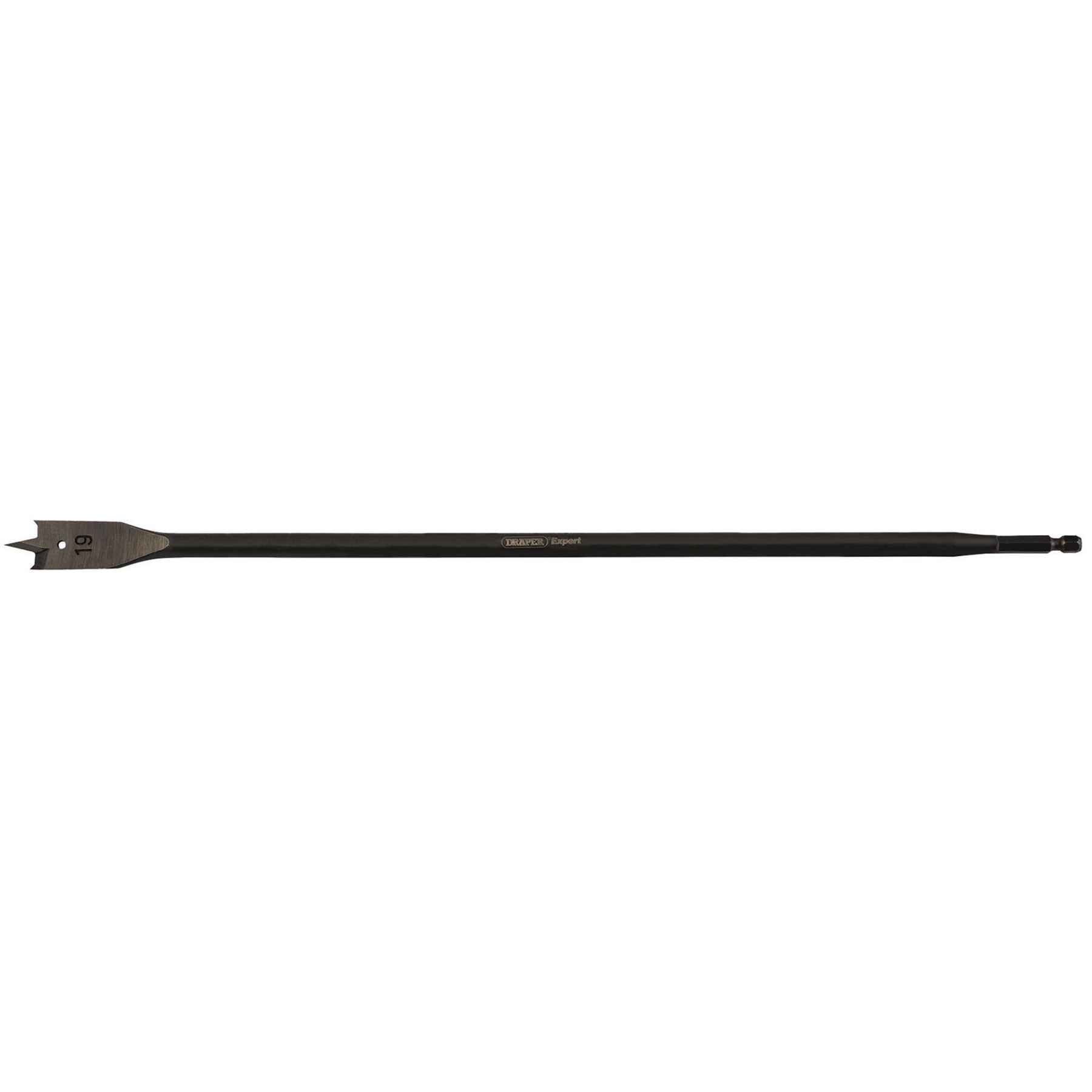 Draper 67439 Extra Long Flat Wood Bit 405mm 19mm Draper