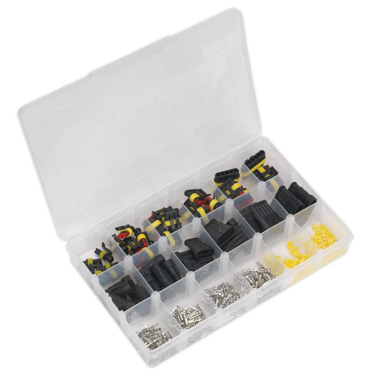 Sealey SSCSET1 Superseal Male & Female Connector Assortment 350pc Sealey