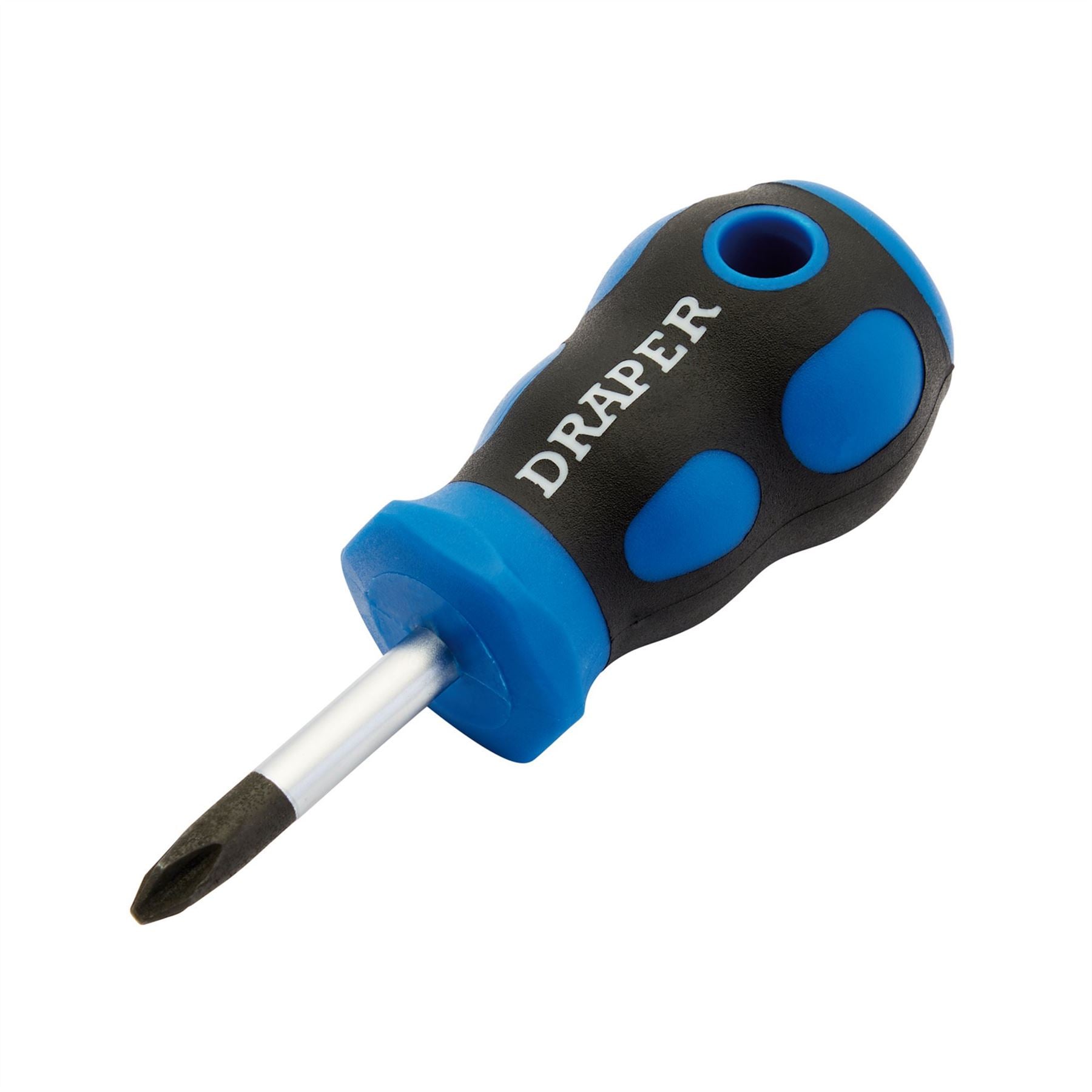 Draper 50181 Soft Grip Cross Slot Screwdriver No.2 x 38mm Draper