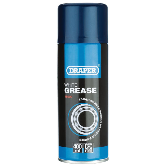 Draper 18009 White Grease 400ml Draper