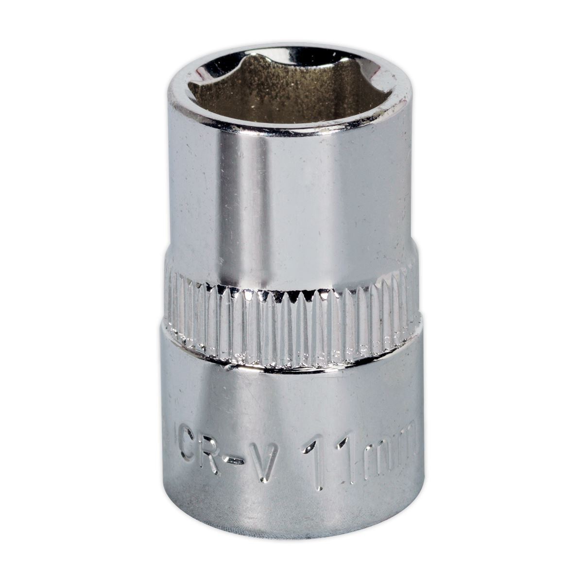 Sealey SP3811 WallDrive® Socket 11mm 3/8"Sq Drive Fully Polished Sealey