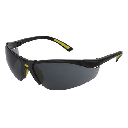 Sealey 9214 Zante Style Smoke Lens Safety Glasses with Flexi Arms Sealey