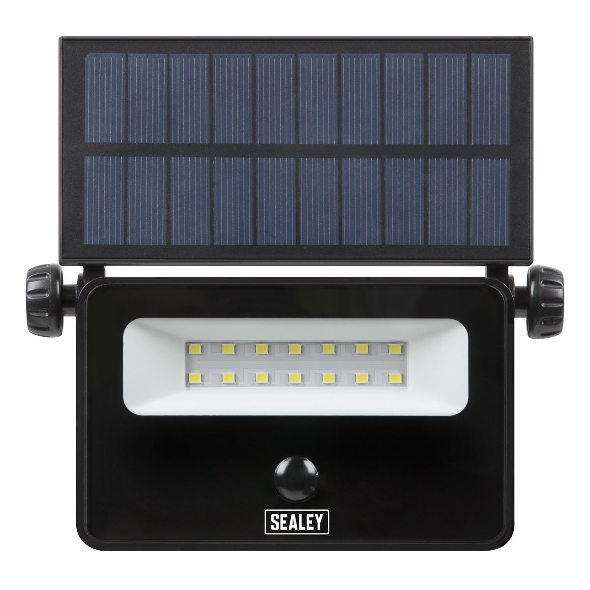 Sealey LED16S Extra-Slim Solar Floodlight with Wall Bracket 16W SMD LED Sealey