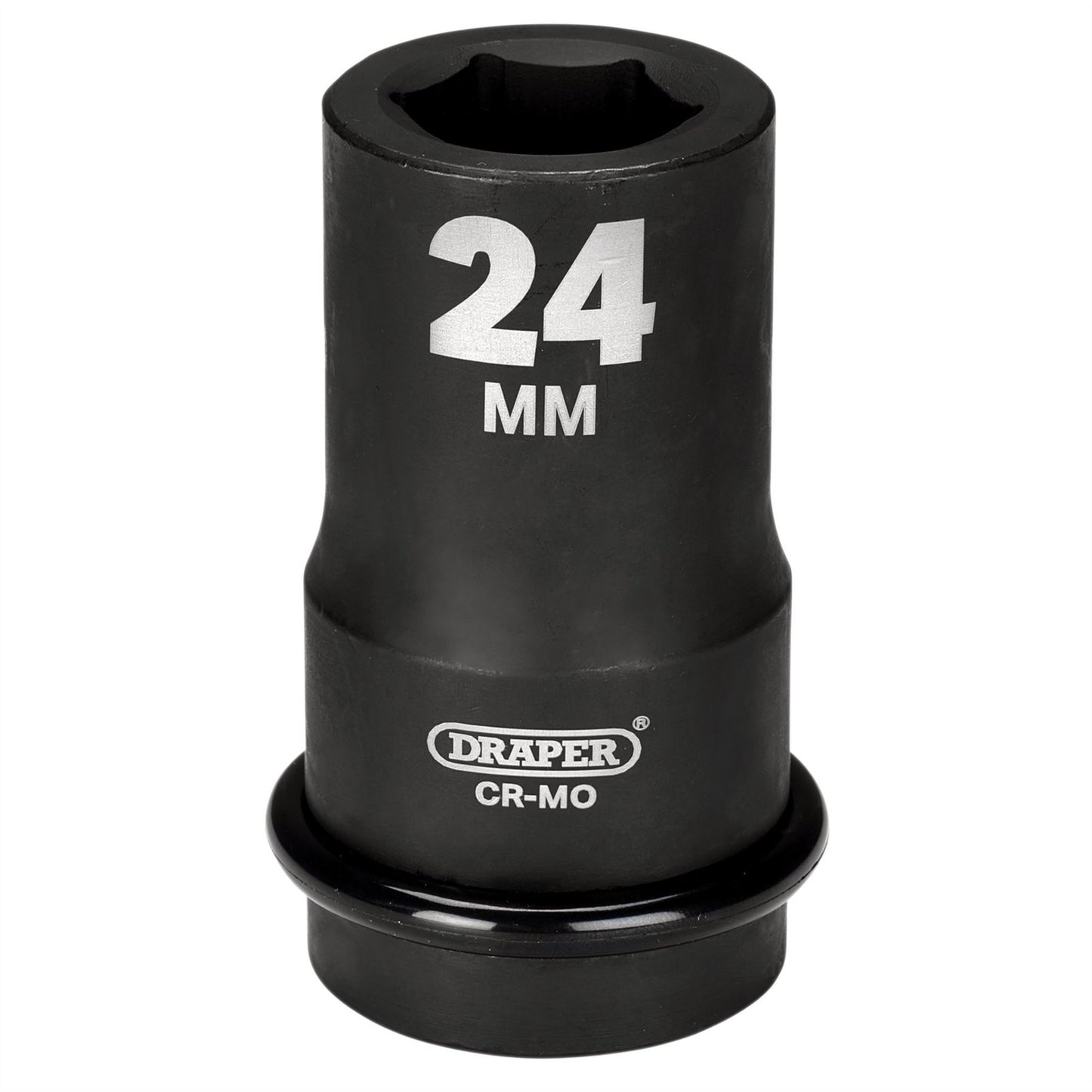 Draper 05139 Expert HI-TORQ® 6 Point Deep Impact Socket 1" Sq. Dr. 24mm Draper