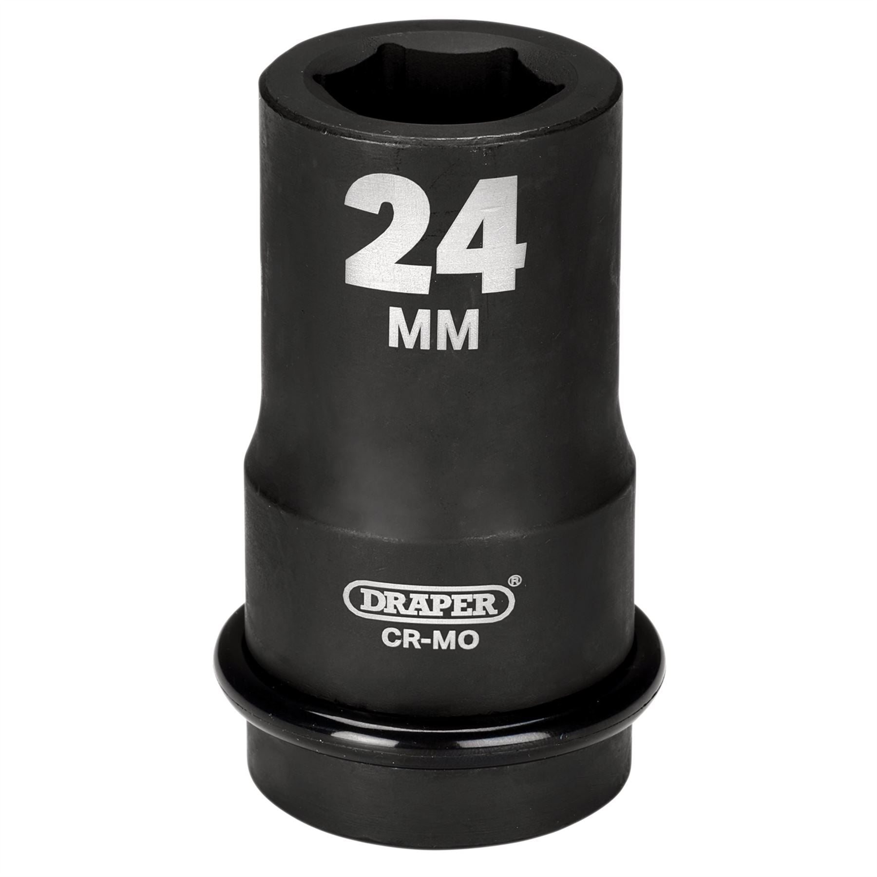 Draper 05139 Expert HI-TORQ® 6 Point Deep Impact Socket 1" Sq. Dr. 24mm Draper