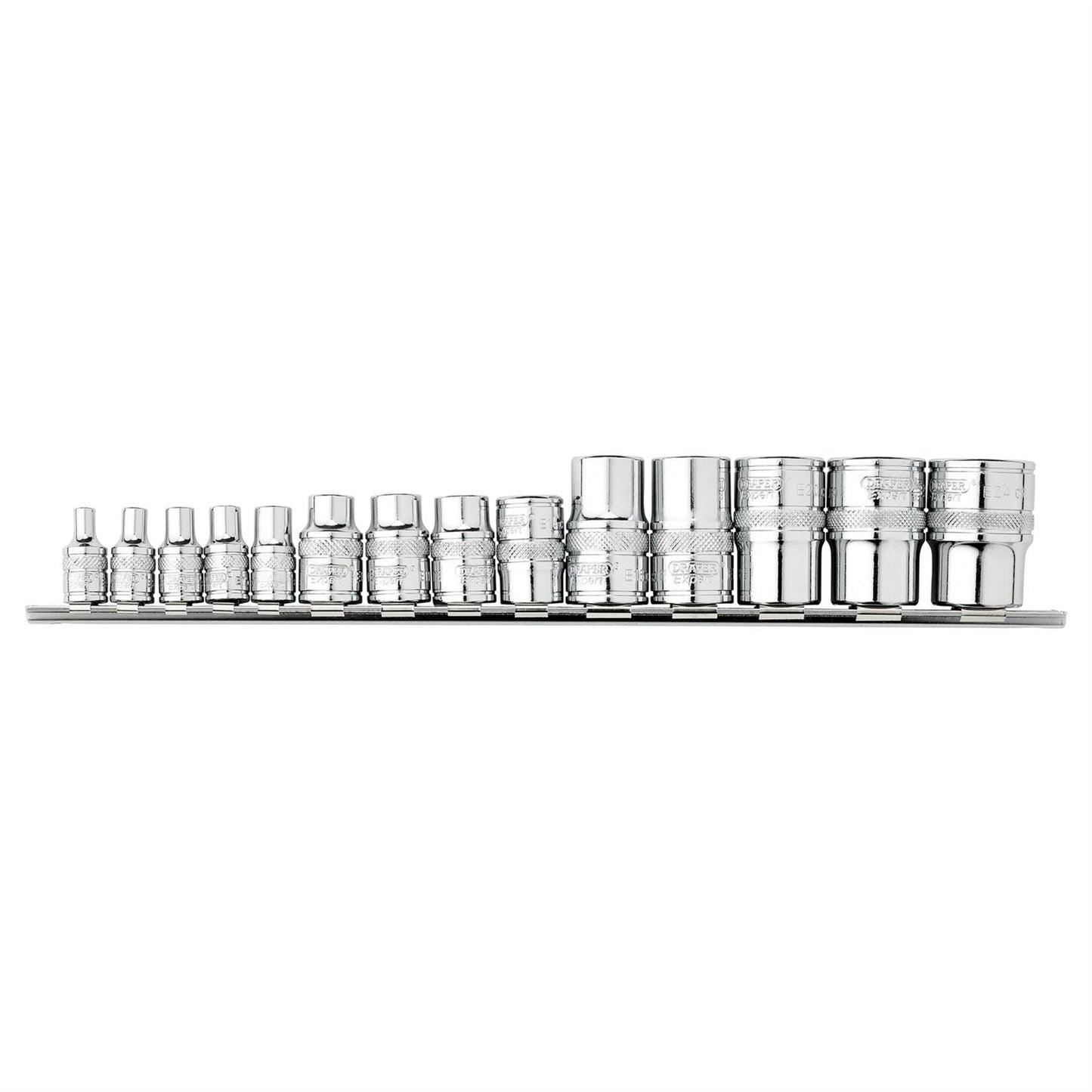 Draper 34415 Expert TX-STAR® Socket Set 1/4" 3/8" & 1/2" Drive 14 Piece Draper