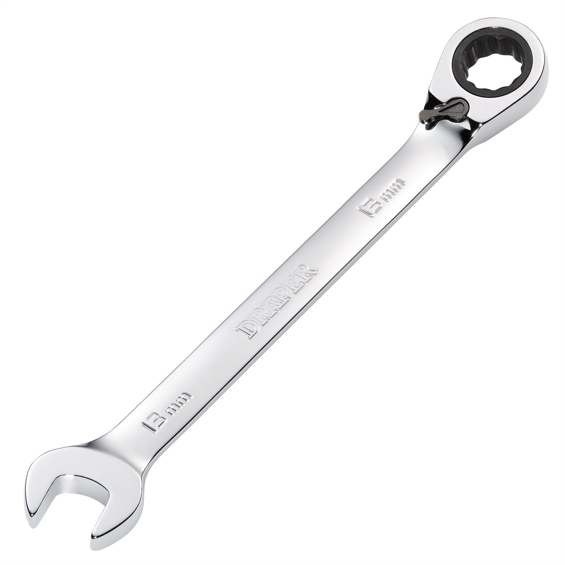 Draper 52001 HI-TORQ® Metric Reversible Ratcheting Combination Spanner 13mm Draper