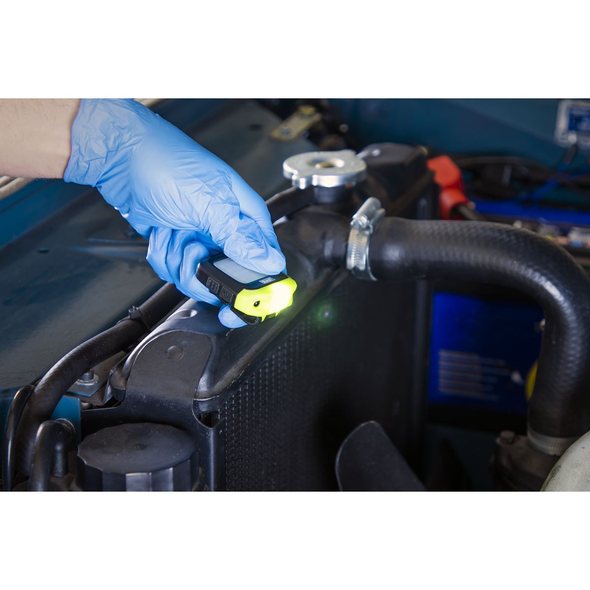 Sealey HT02LED 2W & 1.5W SMD LED Rechargeable Clip Light with Auto-Sensor Sealey