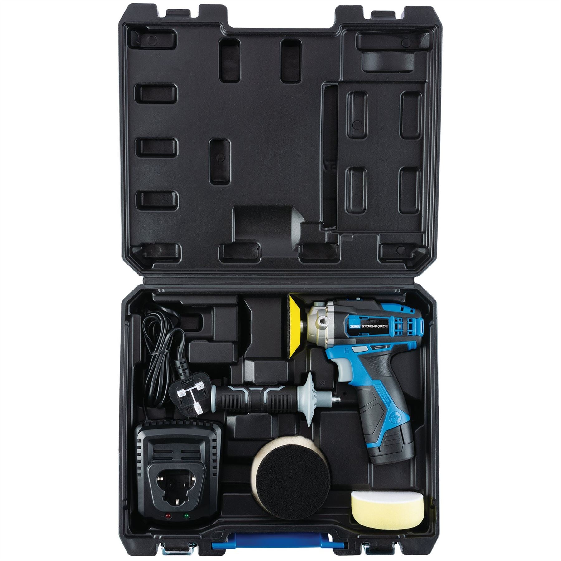Draper 70453 Storm Force® 10.8V Power Interchange Mini Polisher Kit Draper