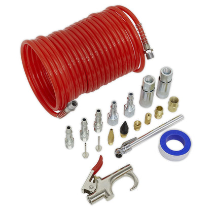 Sealey SA320K Air Blow Gun Kit 19pc Sealey