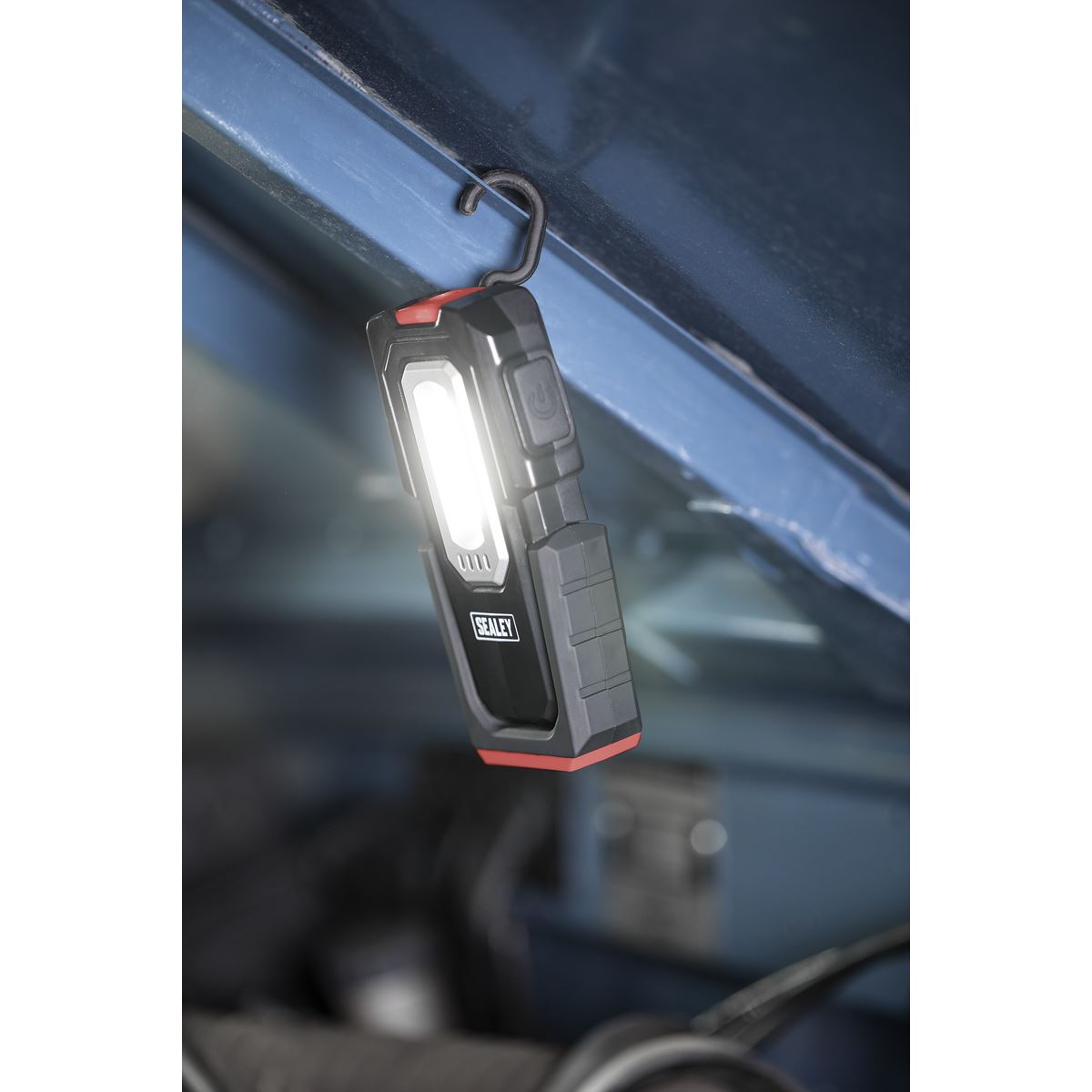 Sealey LEDWCBCOMBO4 Inspection Light 3W & 5W COB LED & Double Wireless Charge Base Sealey