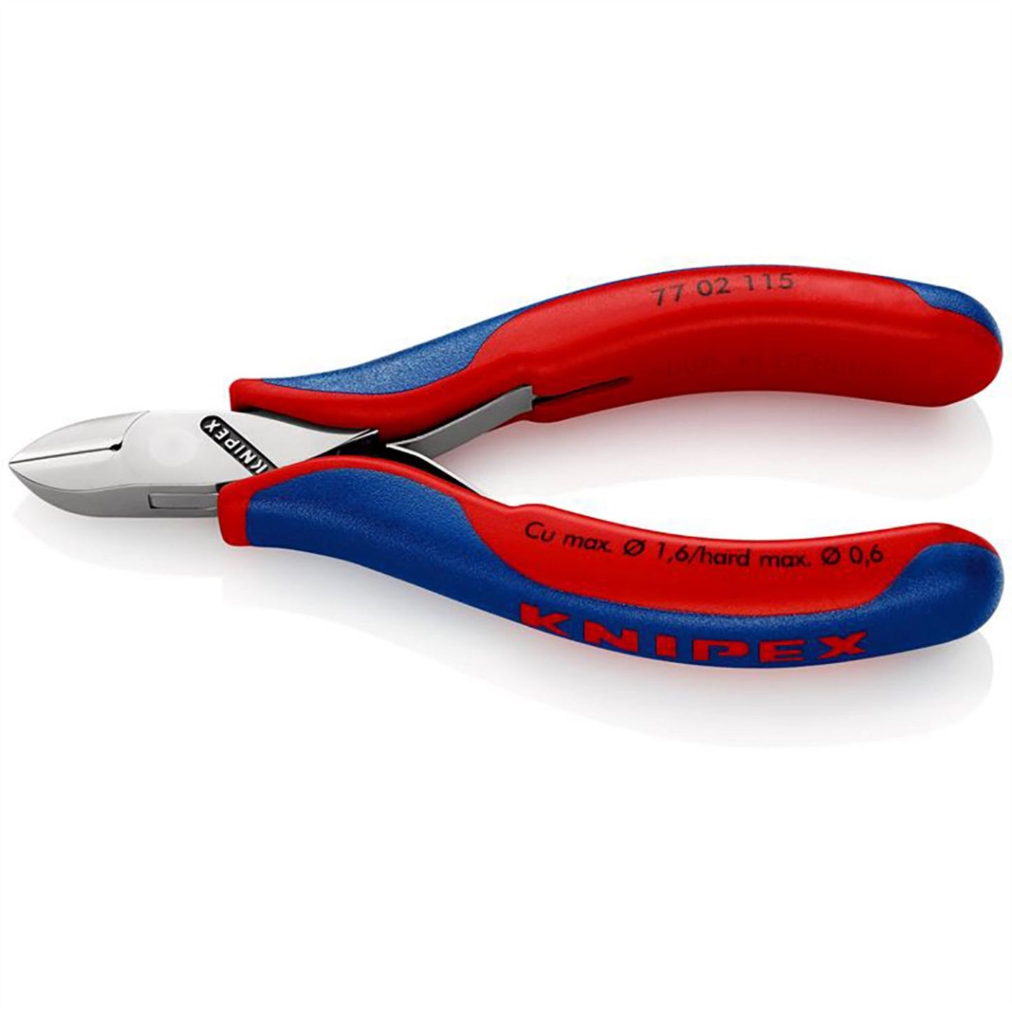 Knipex 27721 77 02 115 Electronics Diagonal Cutter with box joint with multi-component grips 115mm Knipex