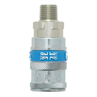 Draper 51402 1/4" BSP Taper Male Thread Vertex Air Coupling Draper
