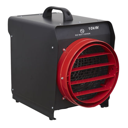 Sealey DEH10001 Industrial Fan Heater 10kW with Ducting Sealey
