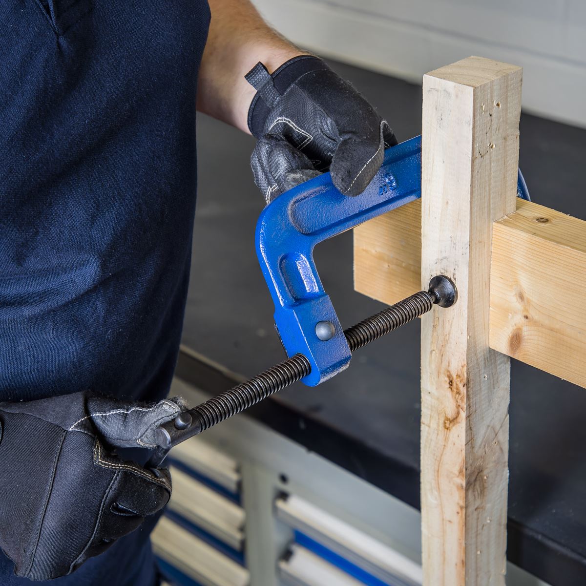 Sealey AK6006Q 150mm Quick Release G-Clamp Sealey